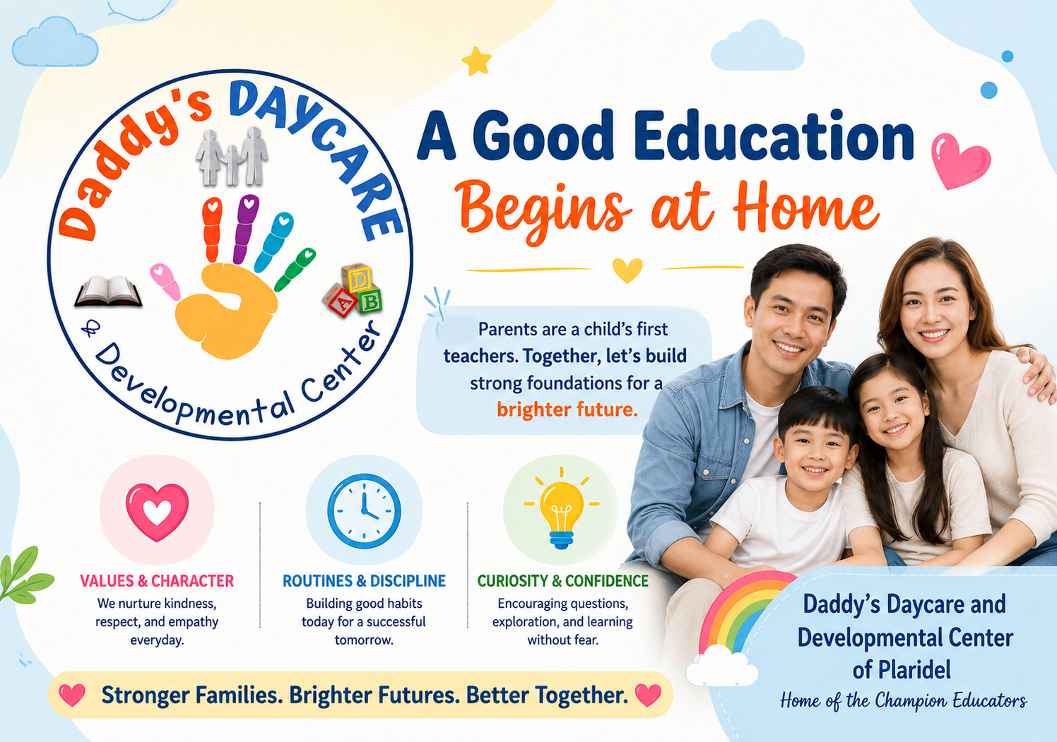 A Good Education Begins at Home Blog Banner July192026 Parents are the child's first teacher